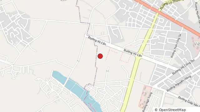 Bản đồ vị trí Sân vận động Việt Yên